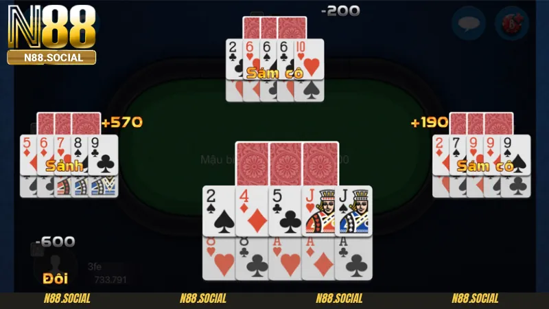 Trường hợp bị binh lủng trong Mậu Binh - Chi trước mạnh hơn chi sau